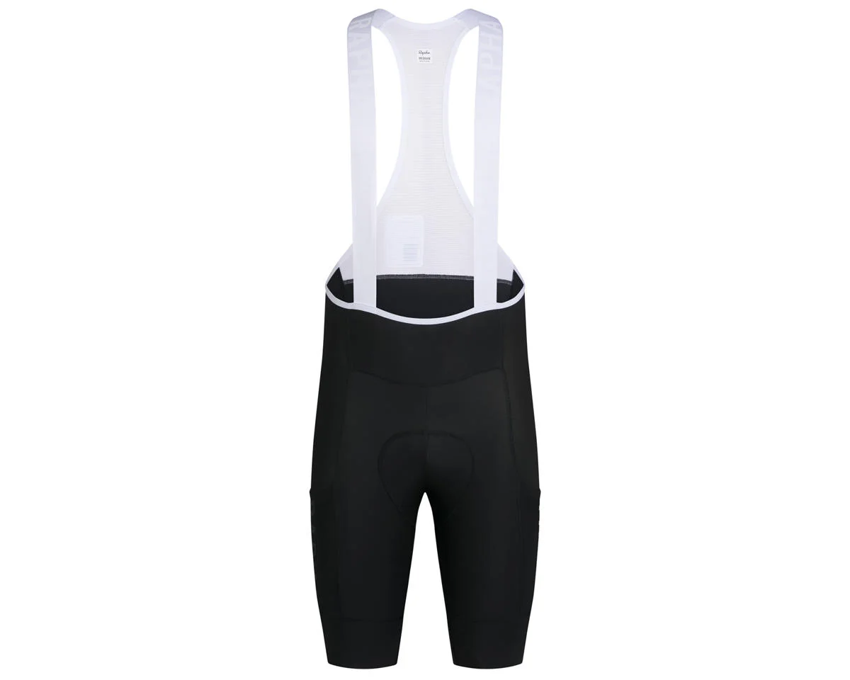 Rapha Men's Pro Team Cargo Bib Shorts (Black/White) (XL) (Regular)